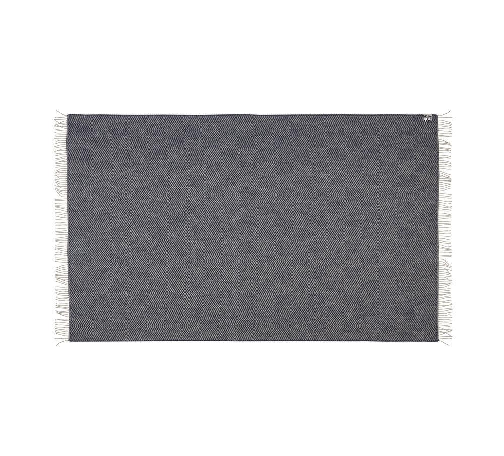 Fanø Uldplaid, ren uld - 140x240 cm. - Luxwool.dk